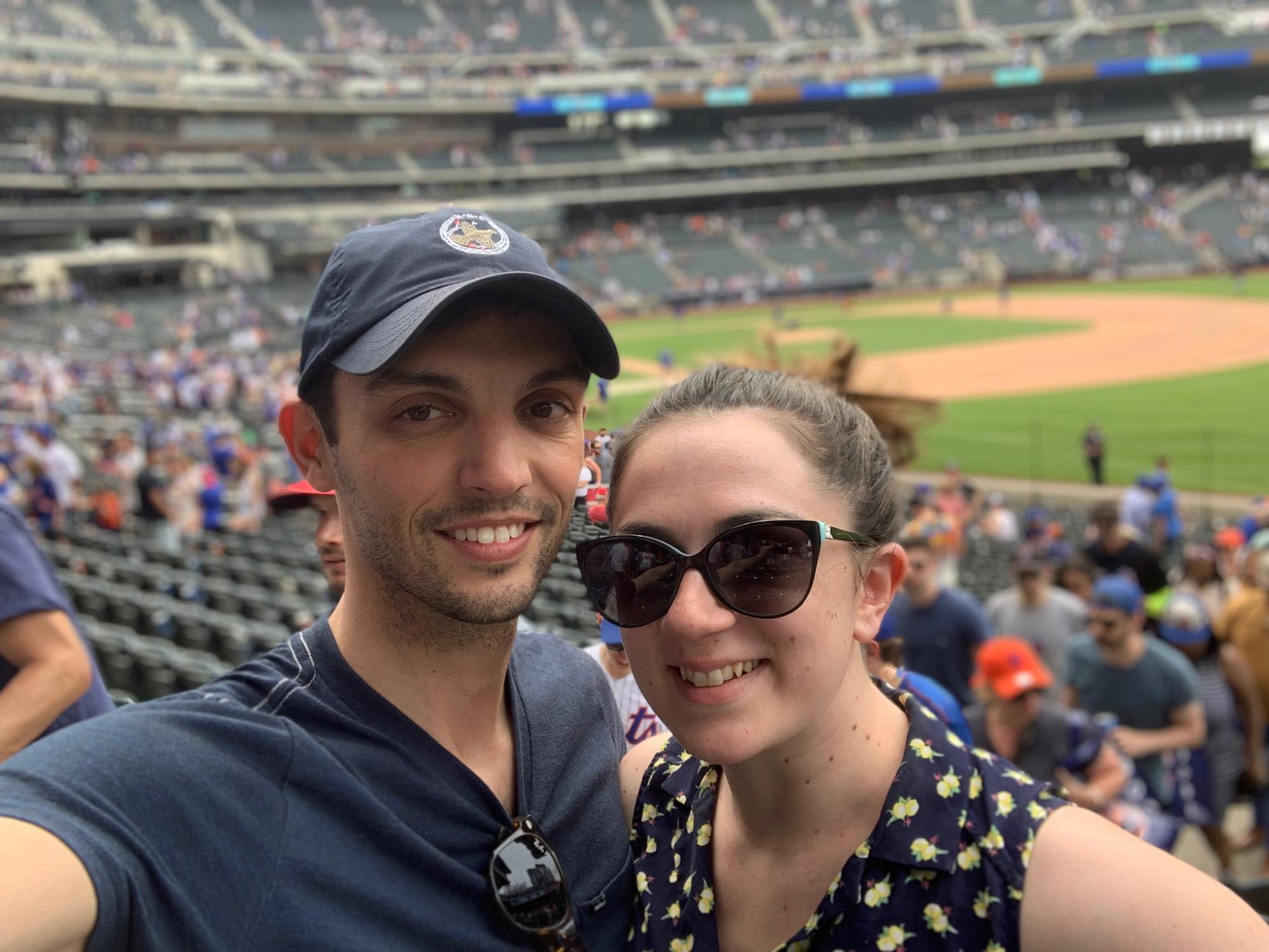 Always love a baseball game, even if the Mets are struggling to win