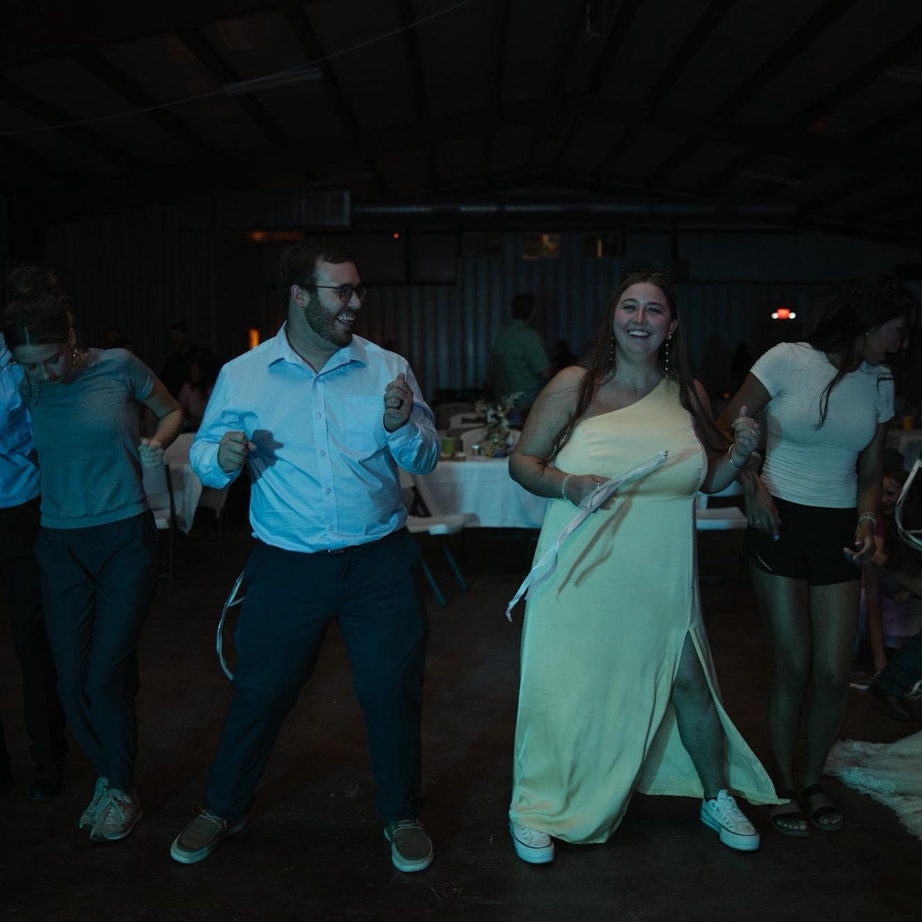 Congrats (from the dance floor, of course) to Phillip and Brynlee Ayers!!