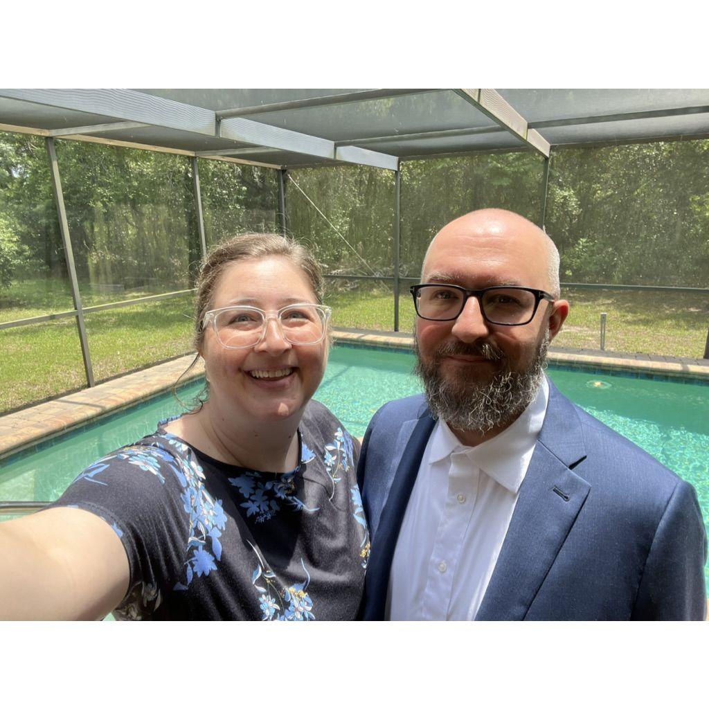 Visiting FL for Brently's first communion