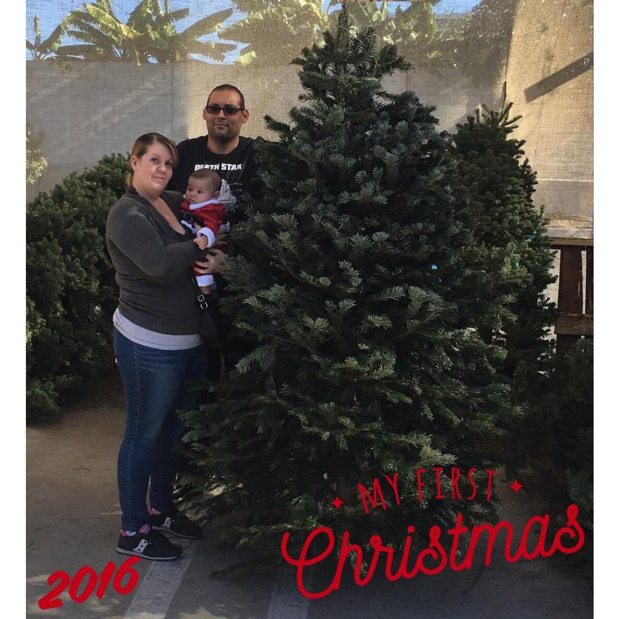 Our first Christmas as a family