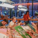 Painting & Wine en  Ocean Drive Madrid