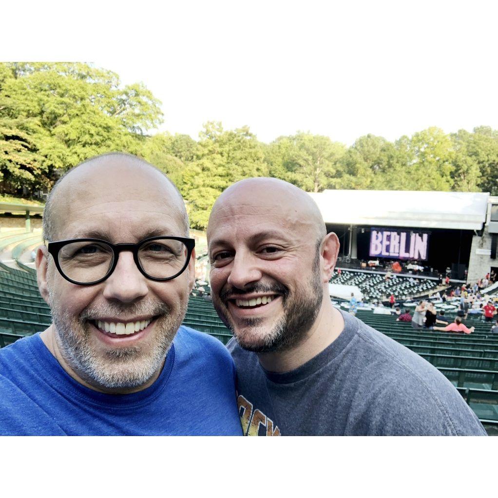 Seeing Berlin, OMD, and Blondie....what a FUN night!