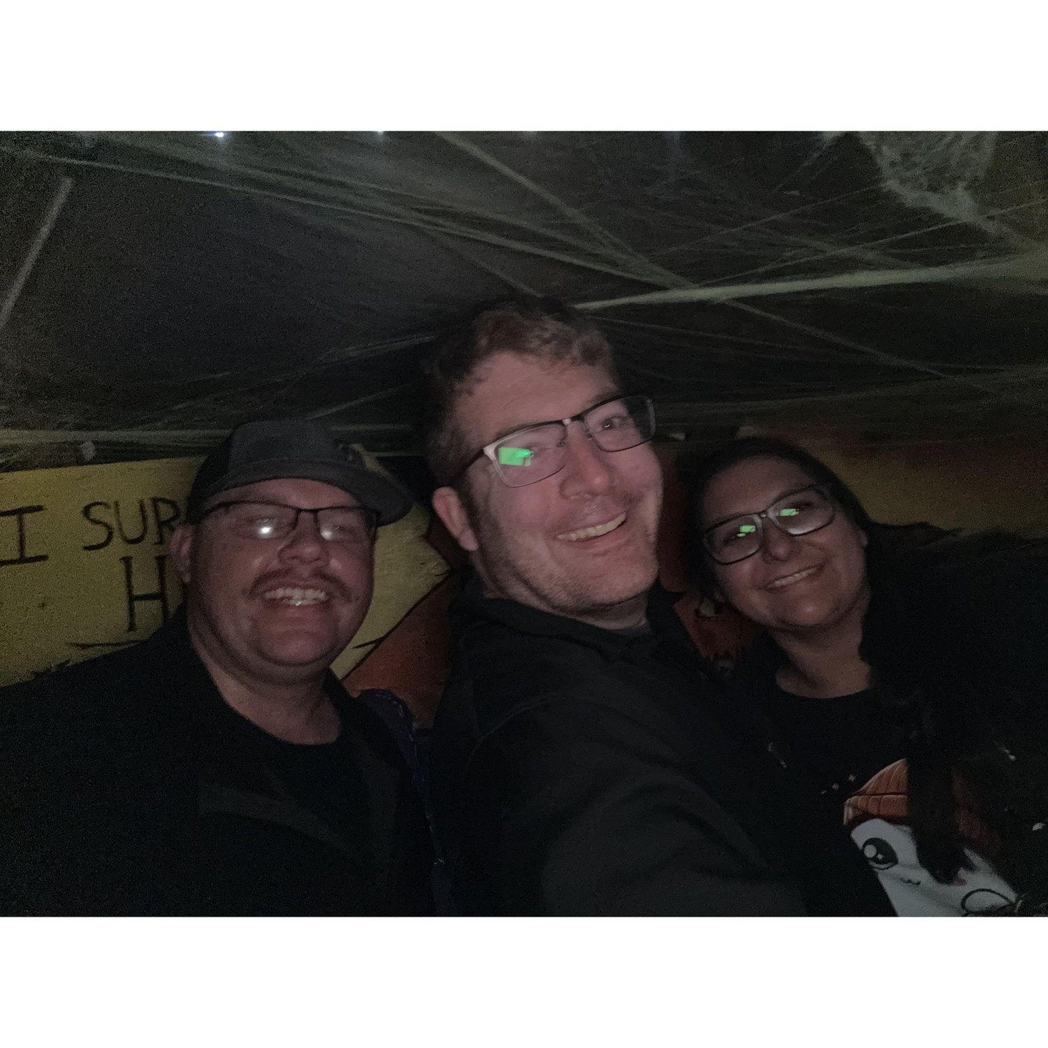 The Haunted Trail with our best man.