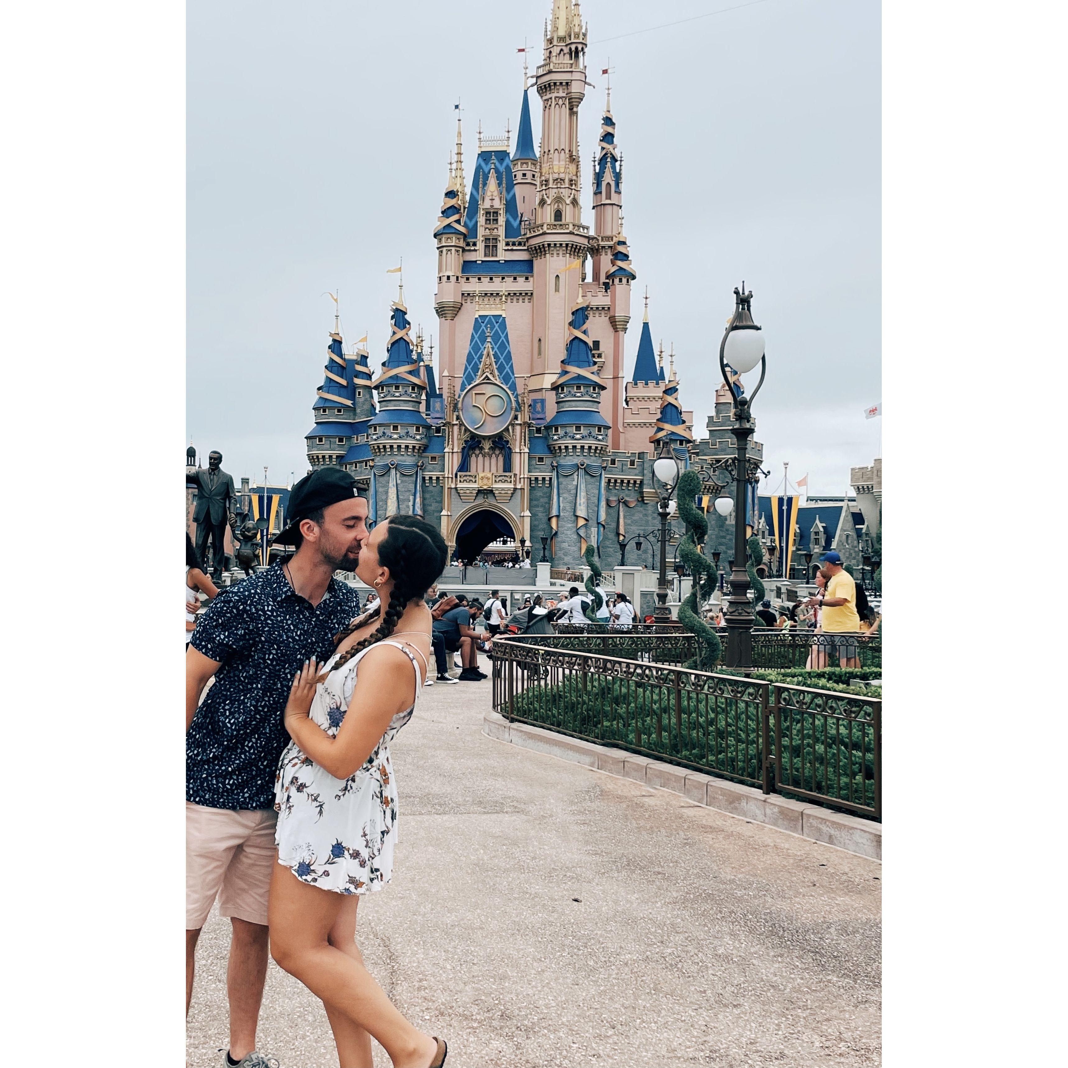 And John's first time at Disney