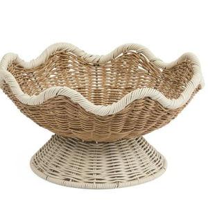 14x7 Scalloped Footed Bowl | Kitchen & Dining Room | TJ Maxx