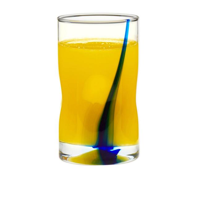 Libbey® Glass Blue Impressions Juice Glasses (Set of 8)