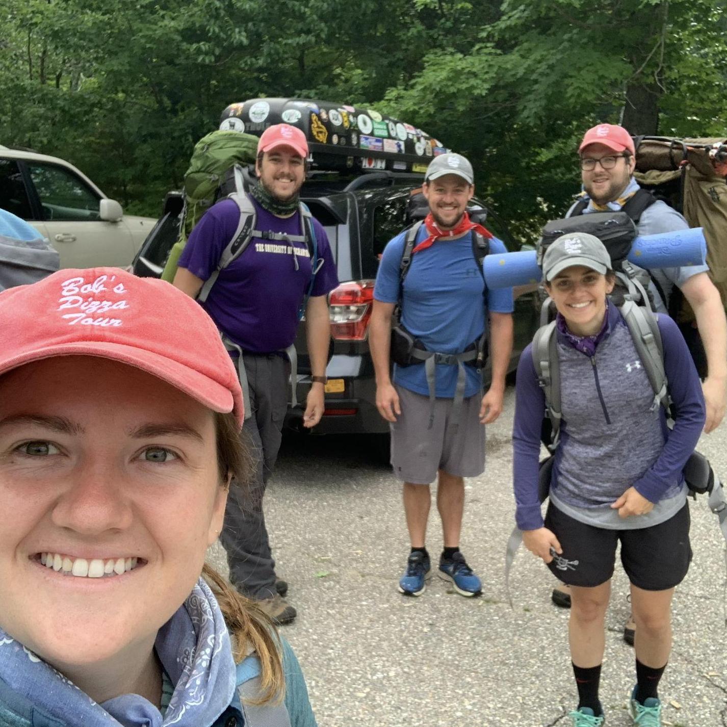Before our two day hike up Mt. Washington