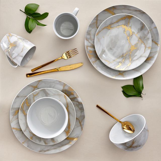 Ned 16 Piece Dinnerware Set, Service for 4