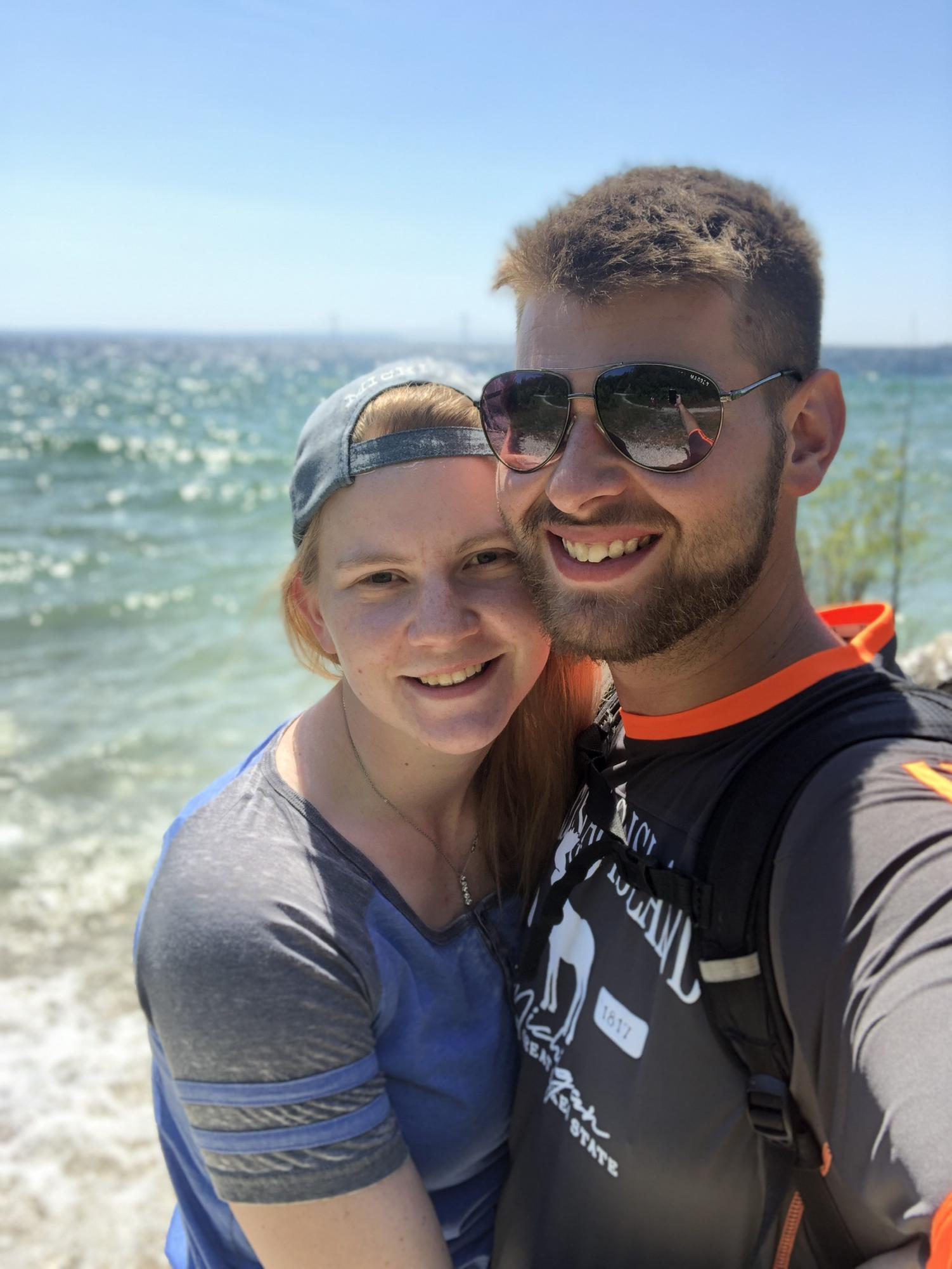 First long day trip together - Mackinaw Island. Rode around the whole island.