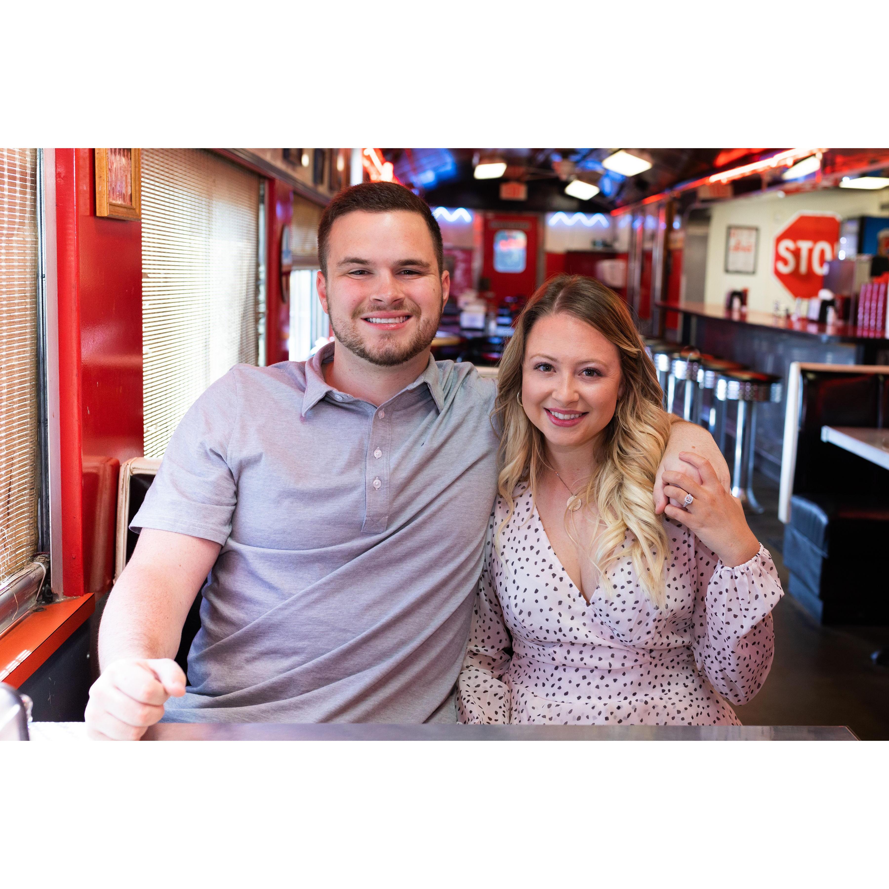 Where we had our first date!