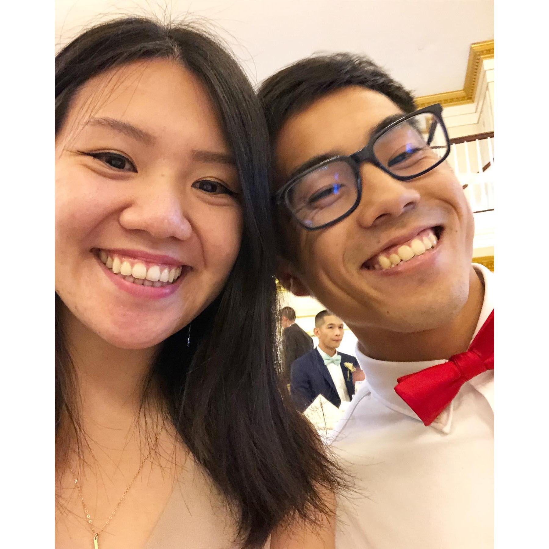 Focusing on what's most important! @ Wong-Wong's wedding