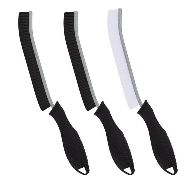 3 Pcs Hard Bristle Crevice Cleaning Brush-Thin Gap Cleaning Brush, Small Cleaning Brush, Grout Brush, Kitchen Brush, Cleaning Tools for Toilet, Bathroom, Home, Bathtub, Sink, Household, Window, Floor