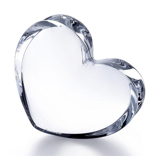 Clear Large Zinzin Heart