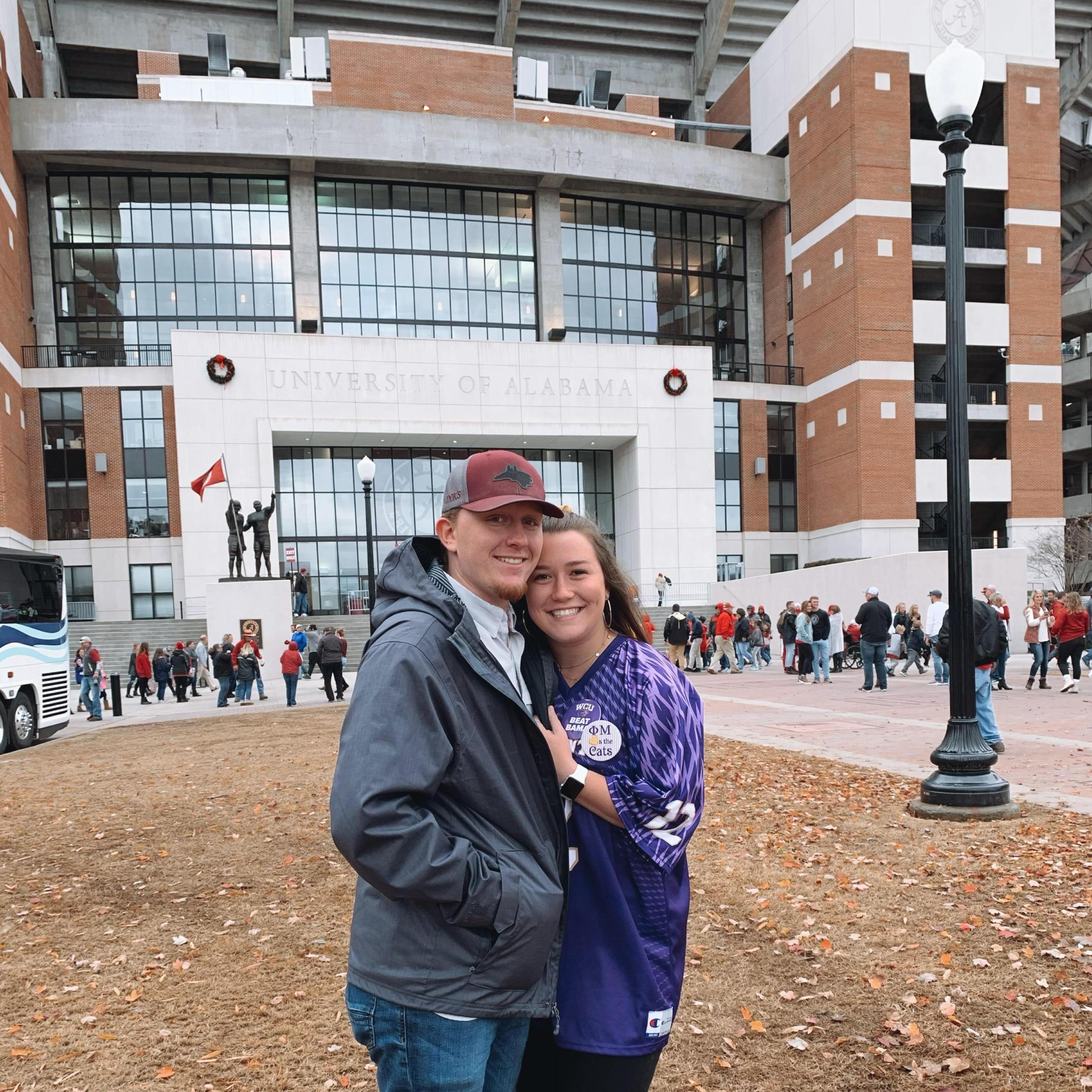 November 23rd, 2019
Roadtrip to Alabama for the WCU vs. Bama football game!! oh, we lost really bad :(