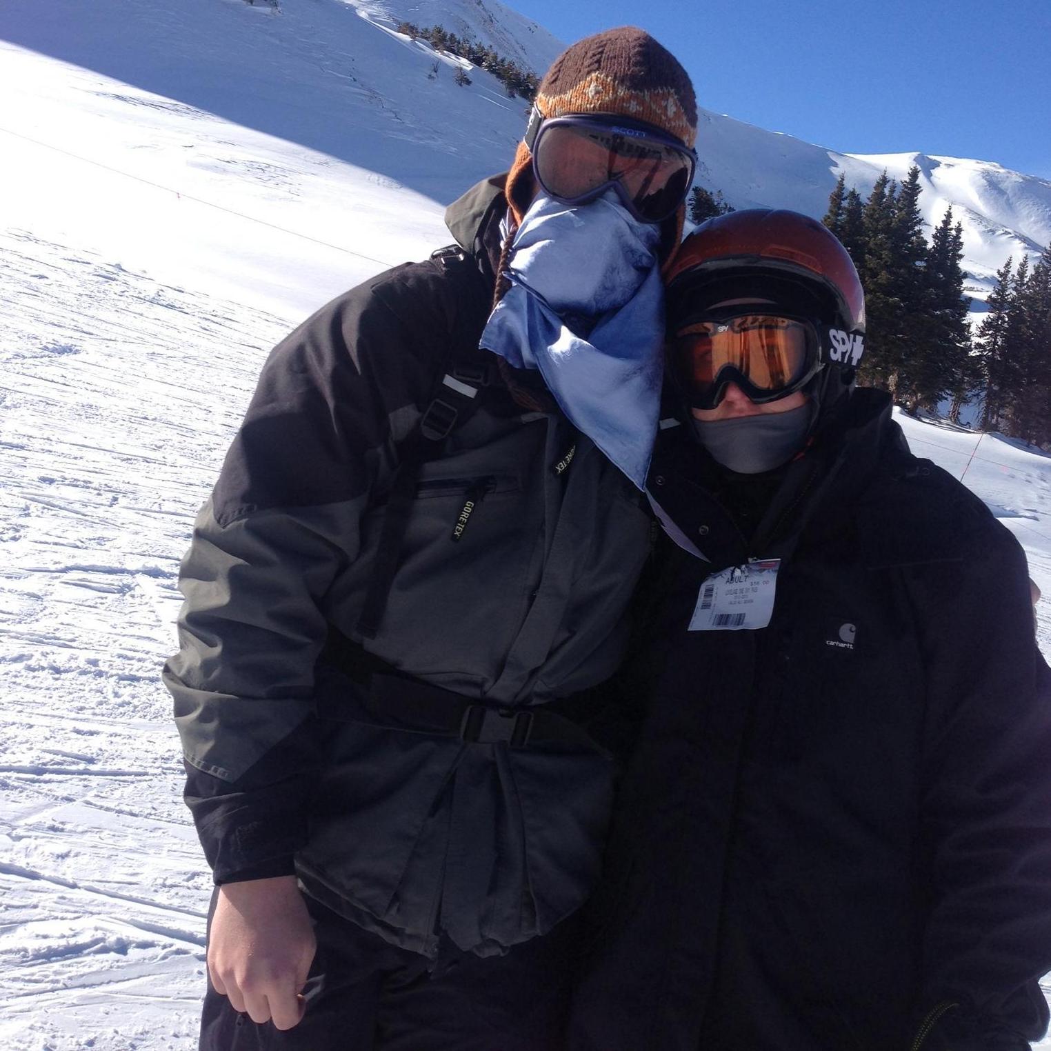 Ambers first and probably last ski trip