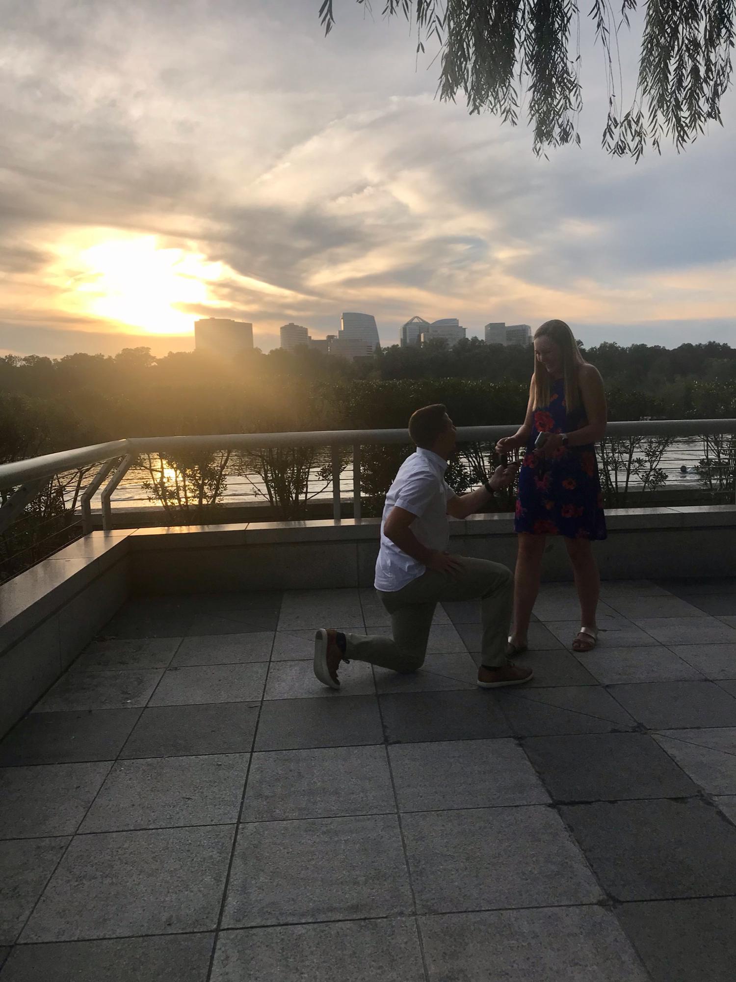 The proposal, October 2nd, 2021 at the Kennedy Center in Washington, DC!