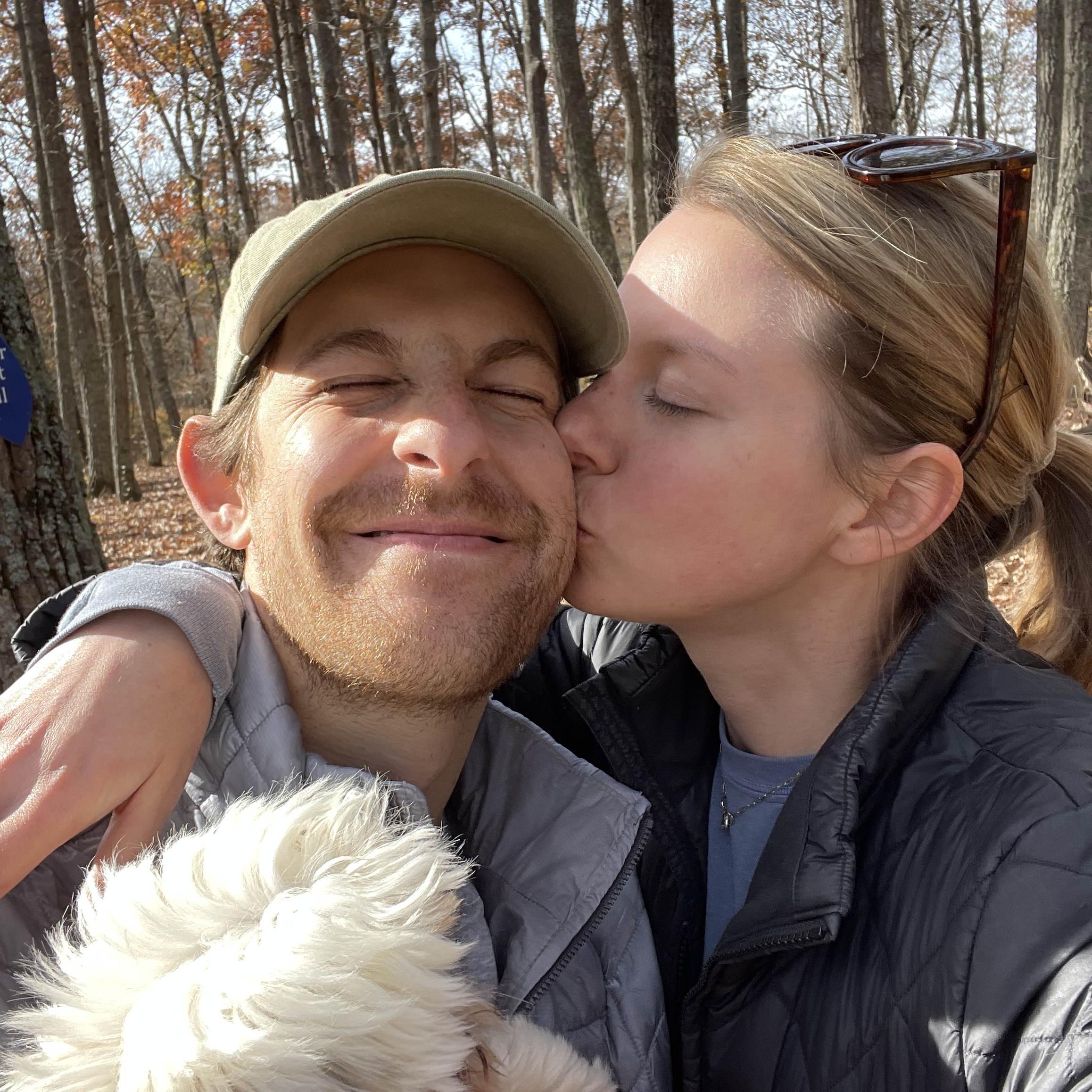 Engagement at Enterprise South Nature Park, one of our favorite hiking spots