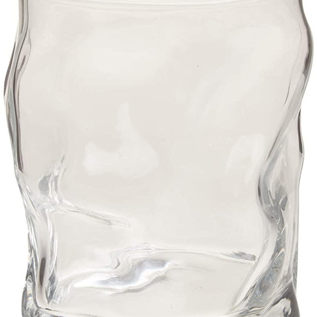 Bormioli Rocco Sorgente Double Old Fashioned Glasses, Set of 4,14.25 ounces