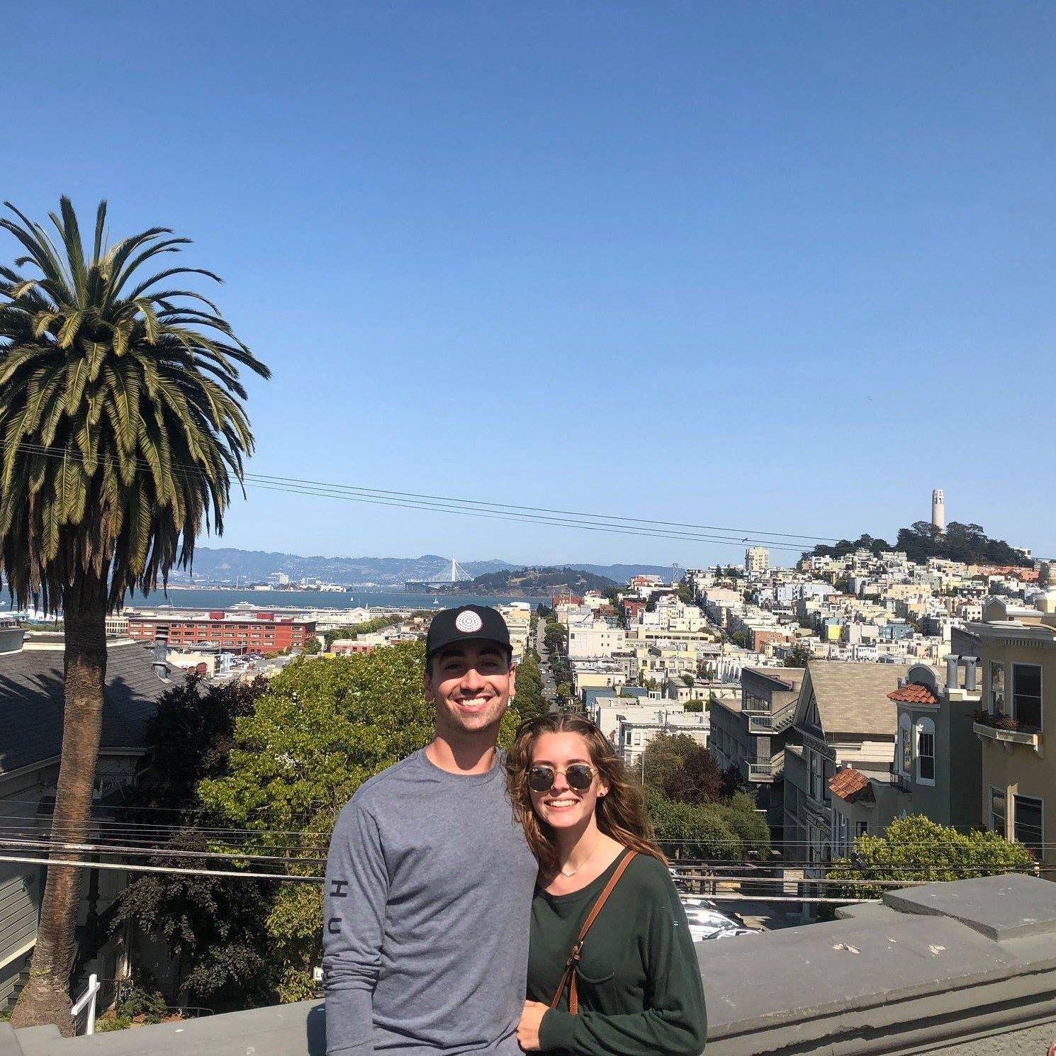 Tim's first trip to San Francisco