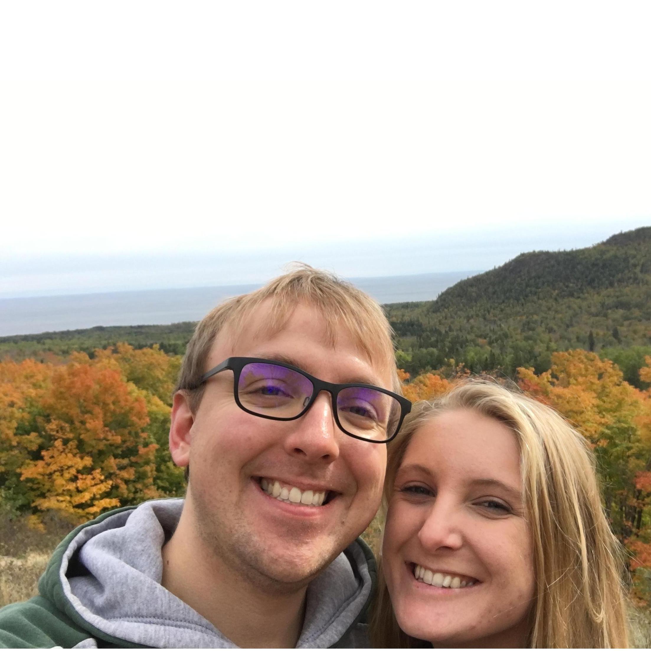 A picture on our annual camping trip up the north shore of Lake Superior