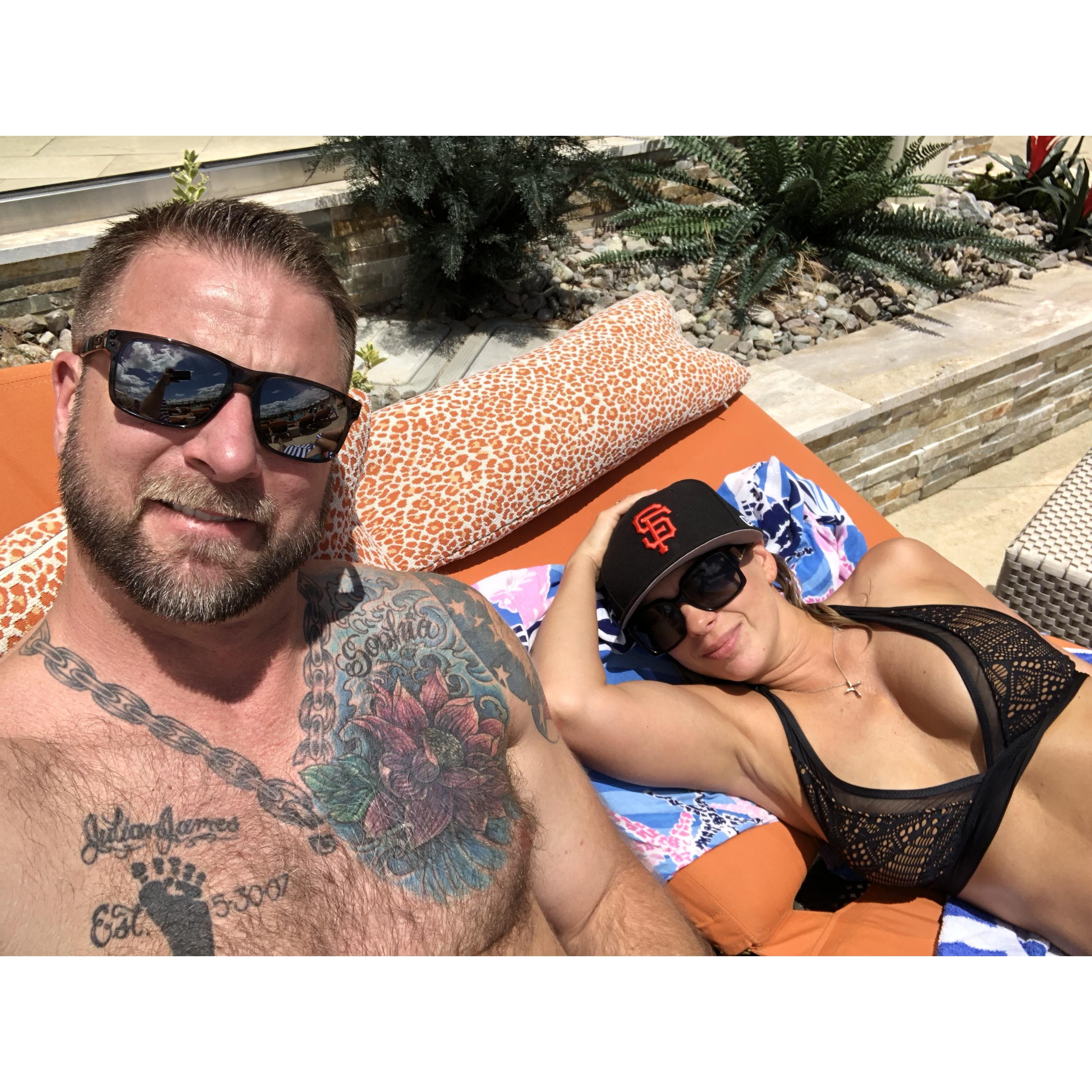 Justin picked this picture. I’m
Sure it’s the hat 🙄