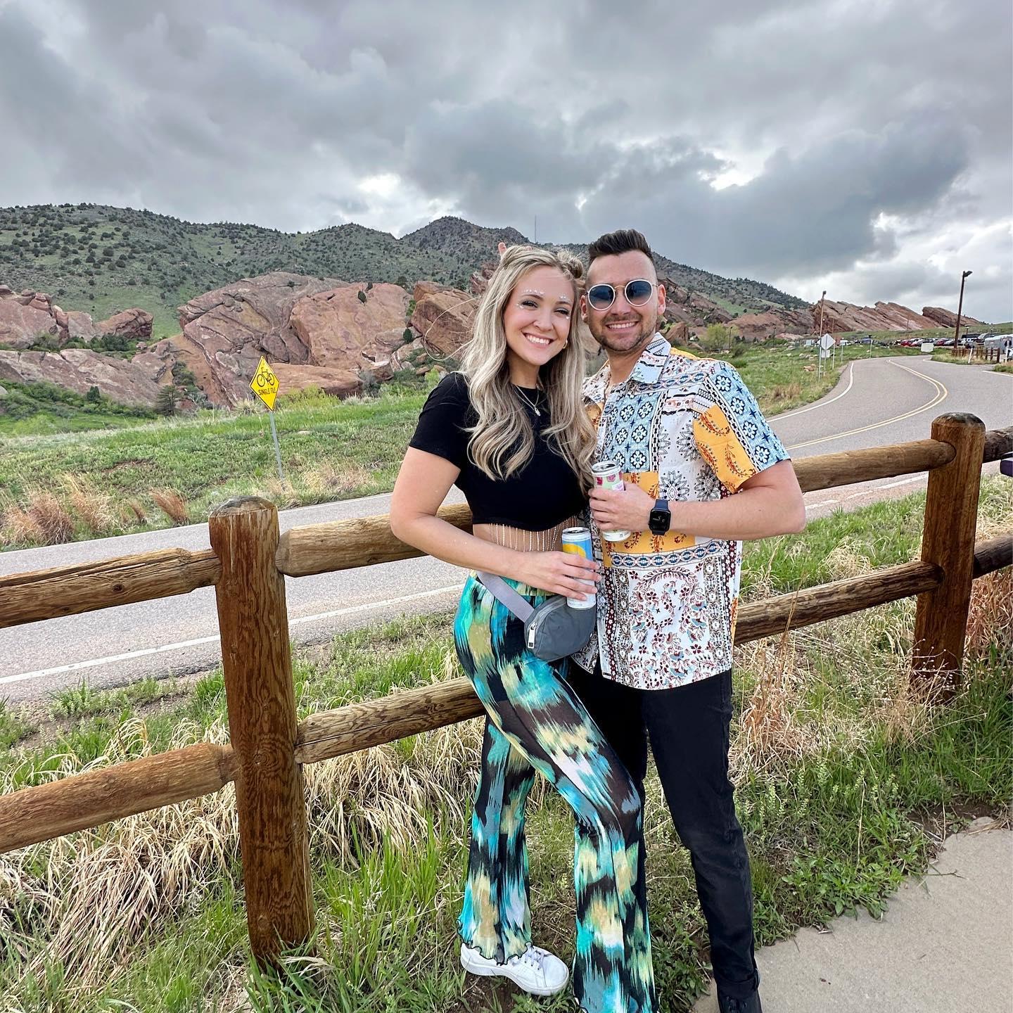 Wendy's first red rocks concert