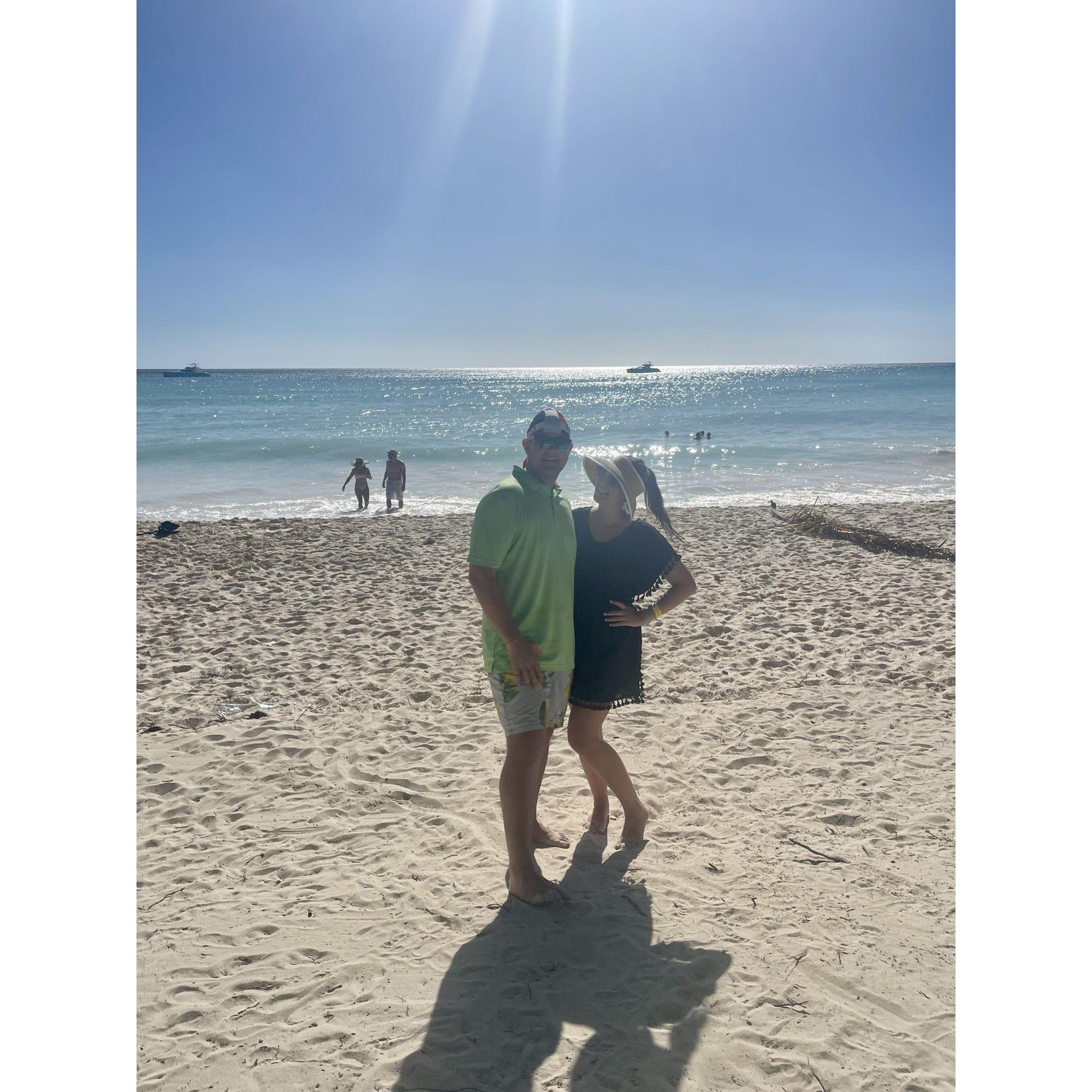 Jordan and Fred enjoy an Dominican Republic excursion to Saona Island on their first day as an Engaged couple! White sands, crystal blue waters and a whole lot of Mamajuana!