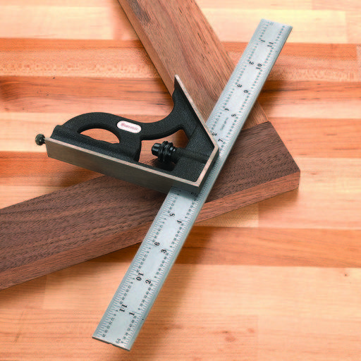 C11H-12-4R 12" Combination Square with Square Head