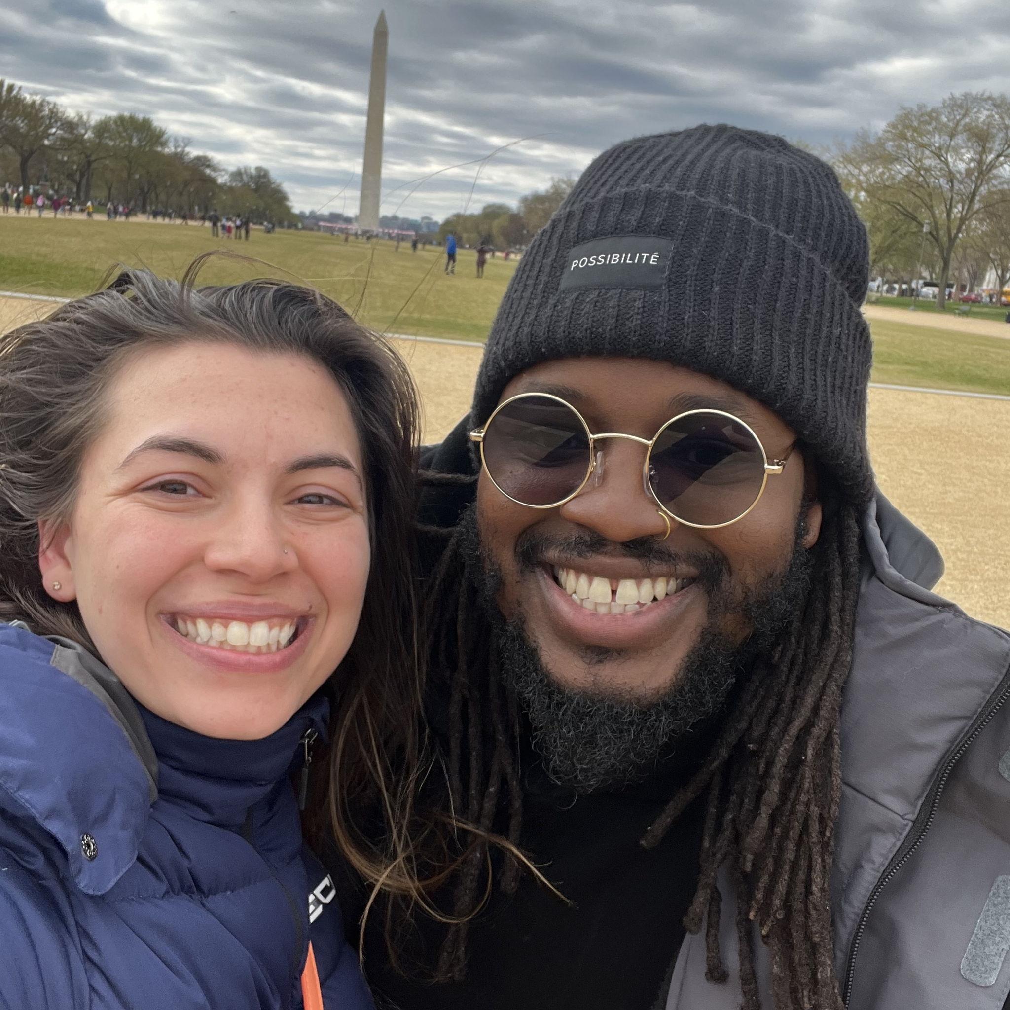 Our first trip to DC together