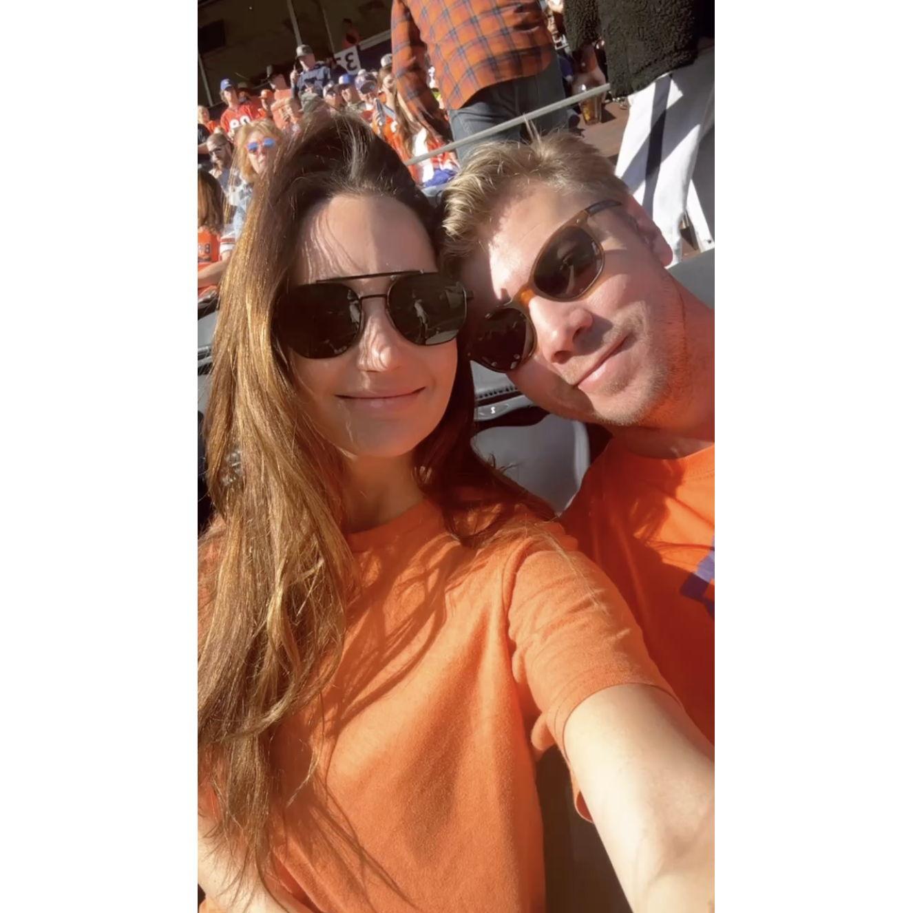 Our first Bronco's game