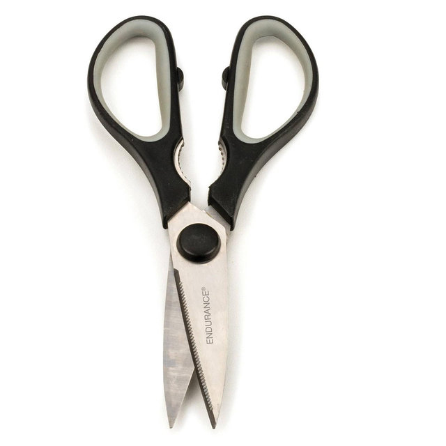 RSVP International Endurance Stainless Steel 8x3" Kitchen Scissors