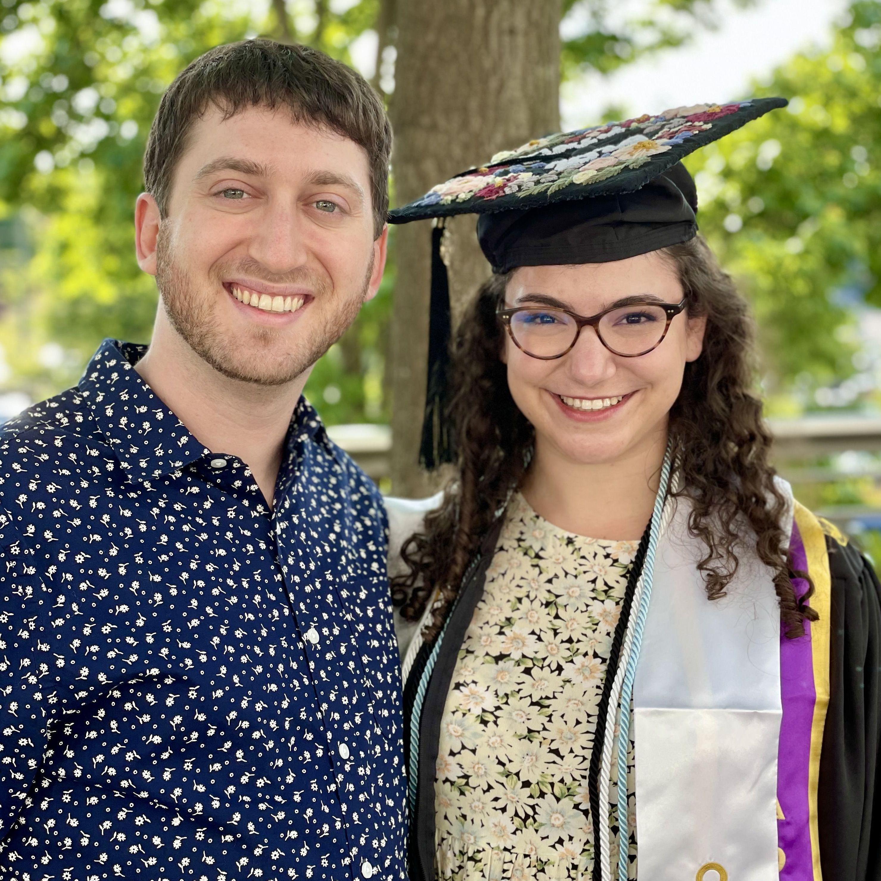 May 2021 – Morgan's college graduation