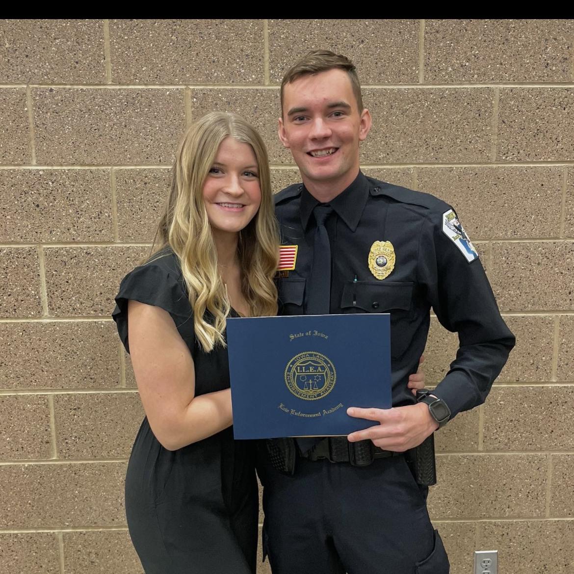 Brice graduating the Police Academy! Merry Christmas 2022!