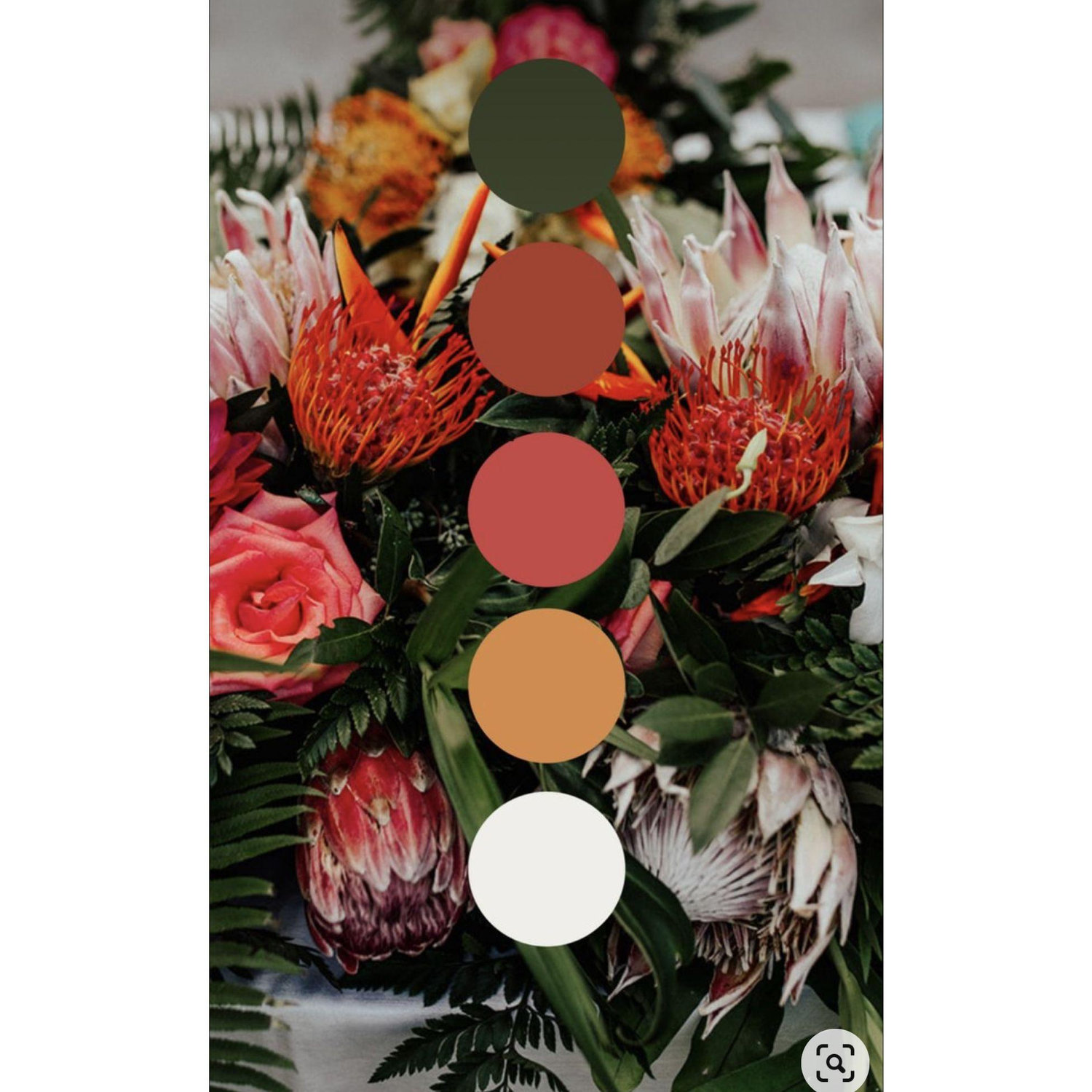 Color palette! Optional: match your outfit to this