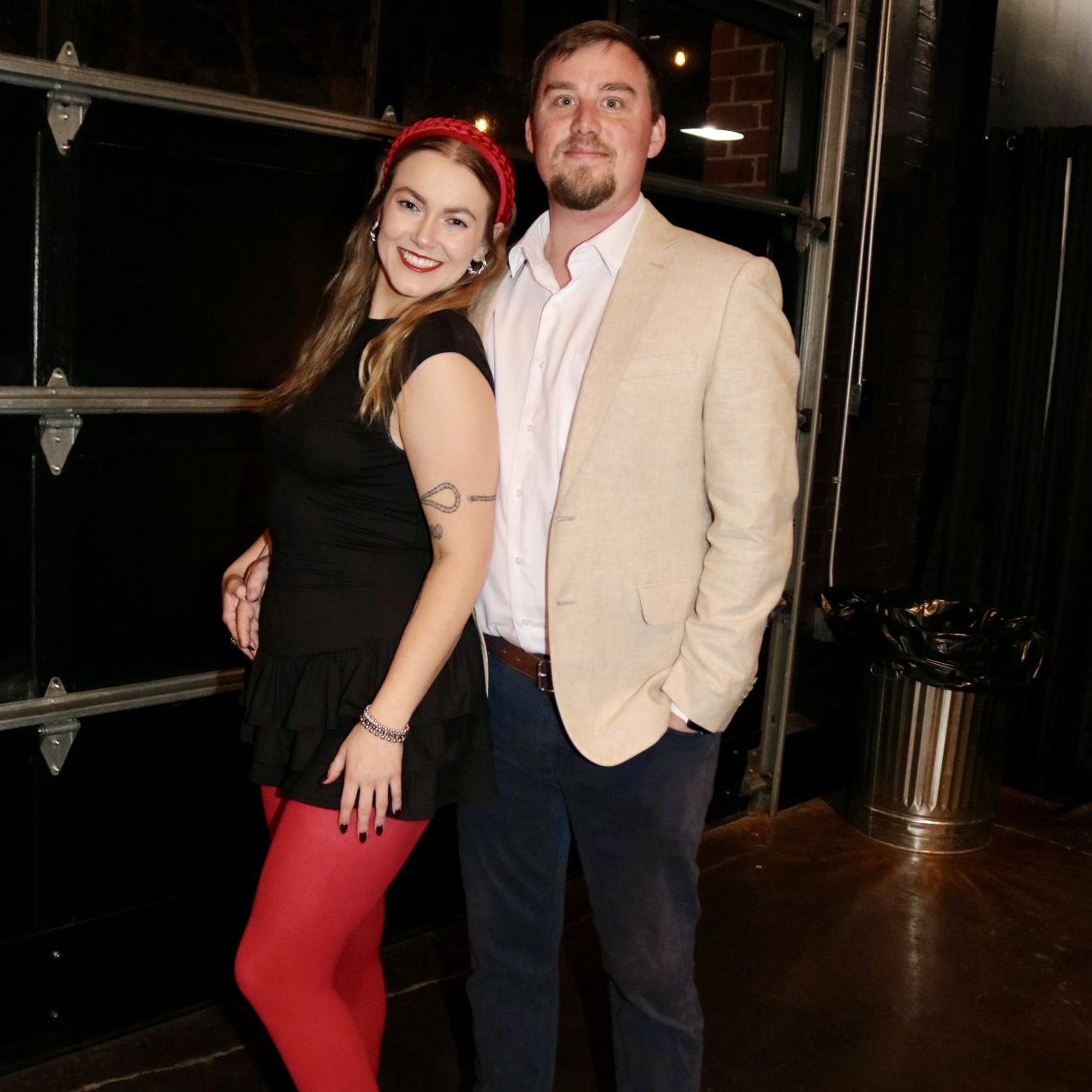 BRP Christmas Party 2024 - right before he popped the question. I had NO idea!