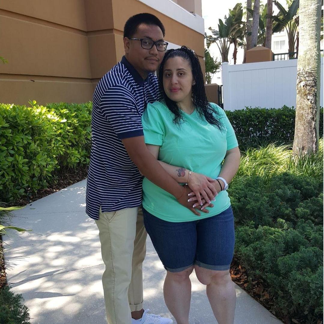 Our first vacation was to Florida