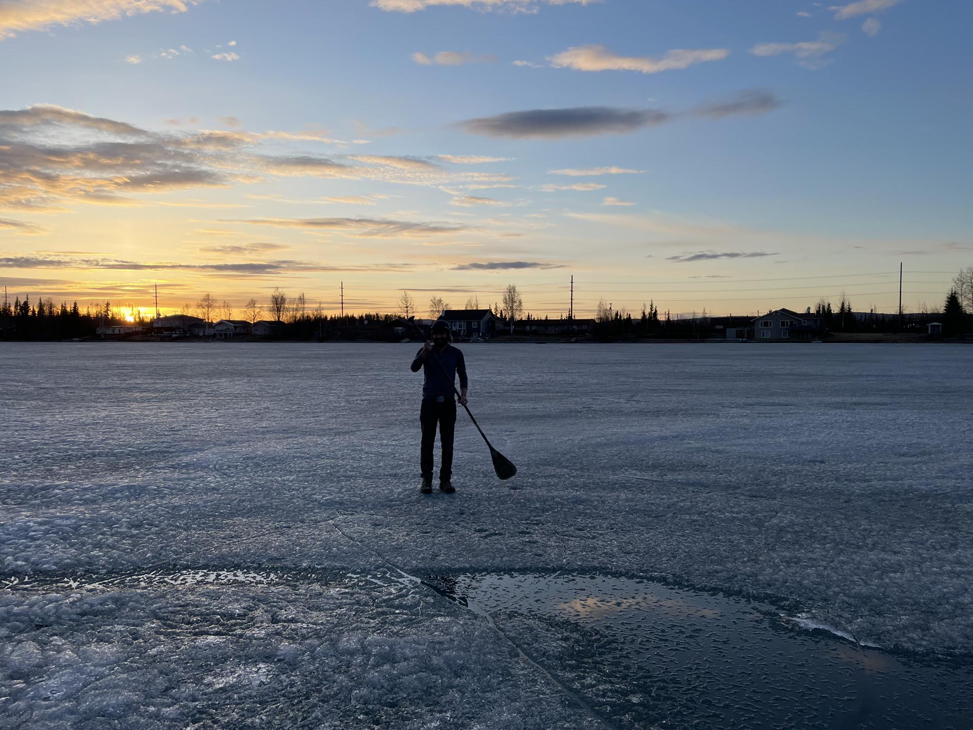 Paddling in Alaska