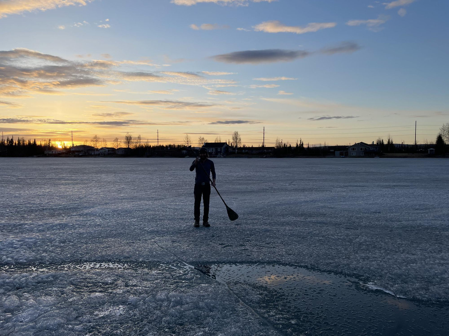 Paddling in Alaska