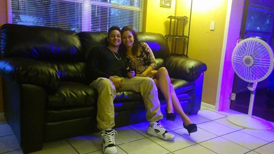 The first picture we ever took together. This was back in 1/9/2016!