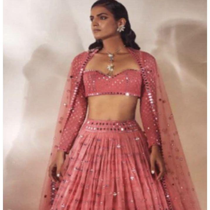 Example sangeet lehenga