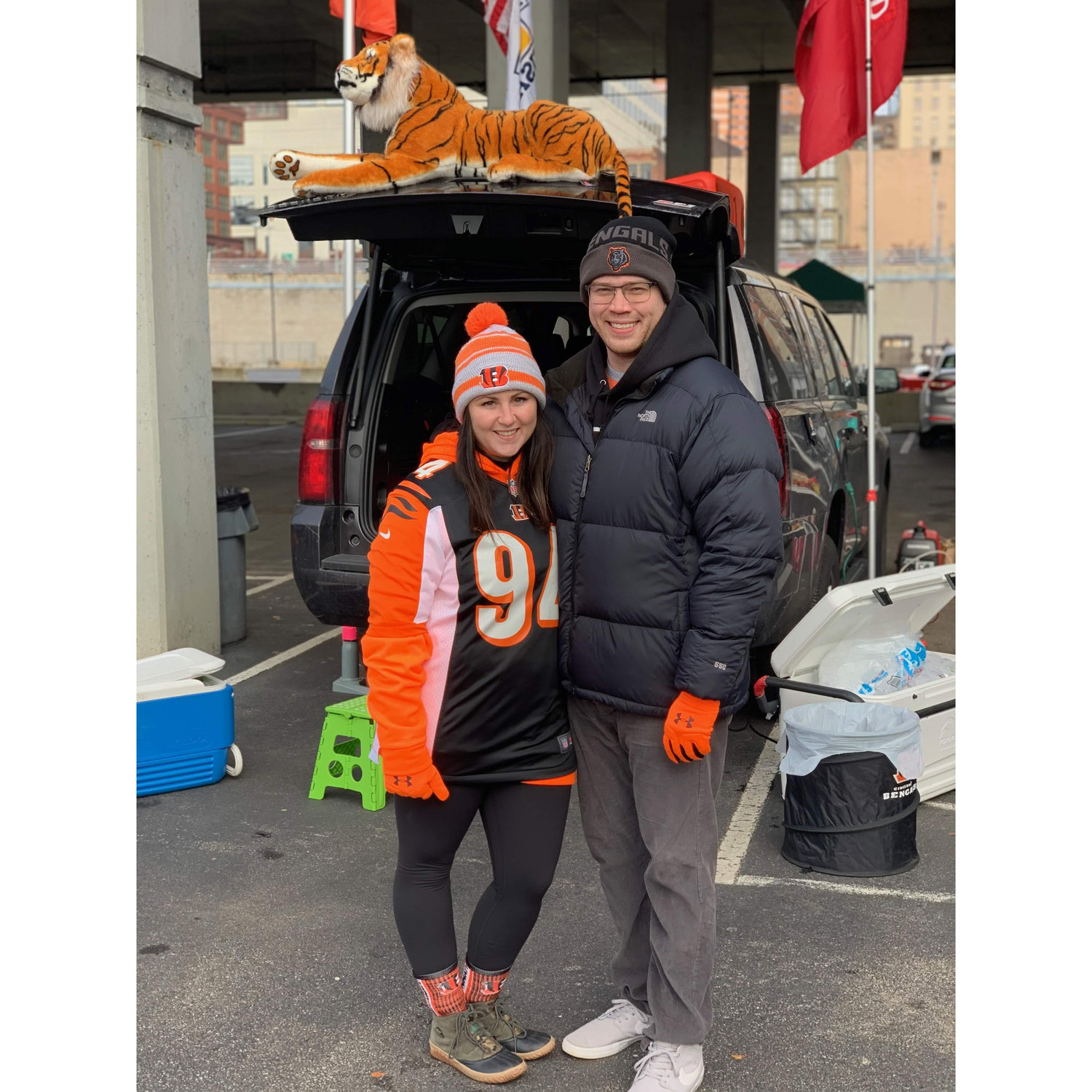 Hubbard tailgate in Lot D