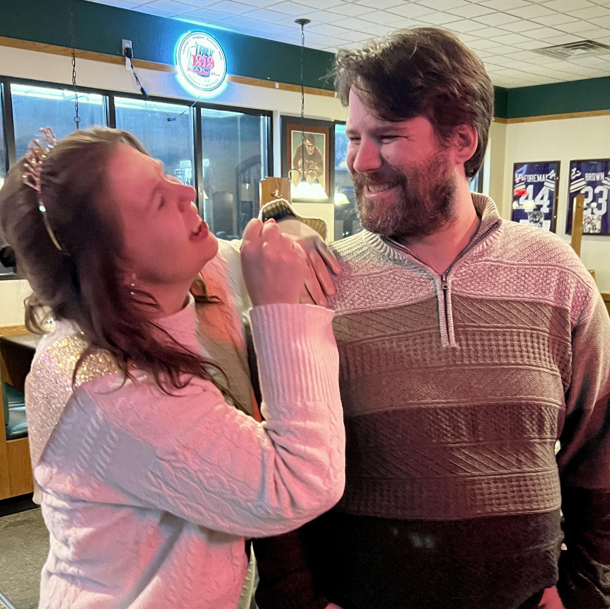 Singing into 30, with Adam always cheering her on from the sidelines.