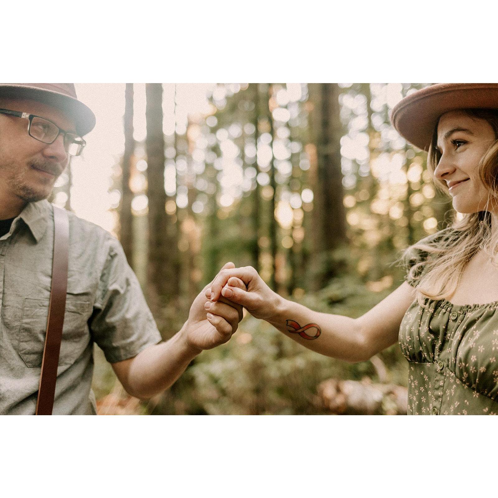 Redwoods Engagement Photos