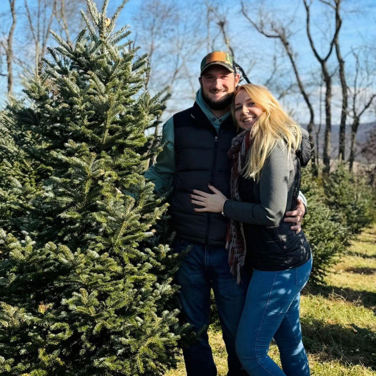 Our annual tradition of picking a Christmas Tree together! November, 2023