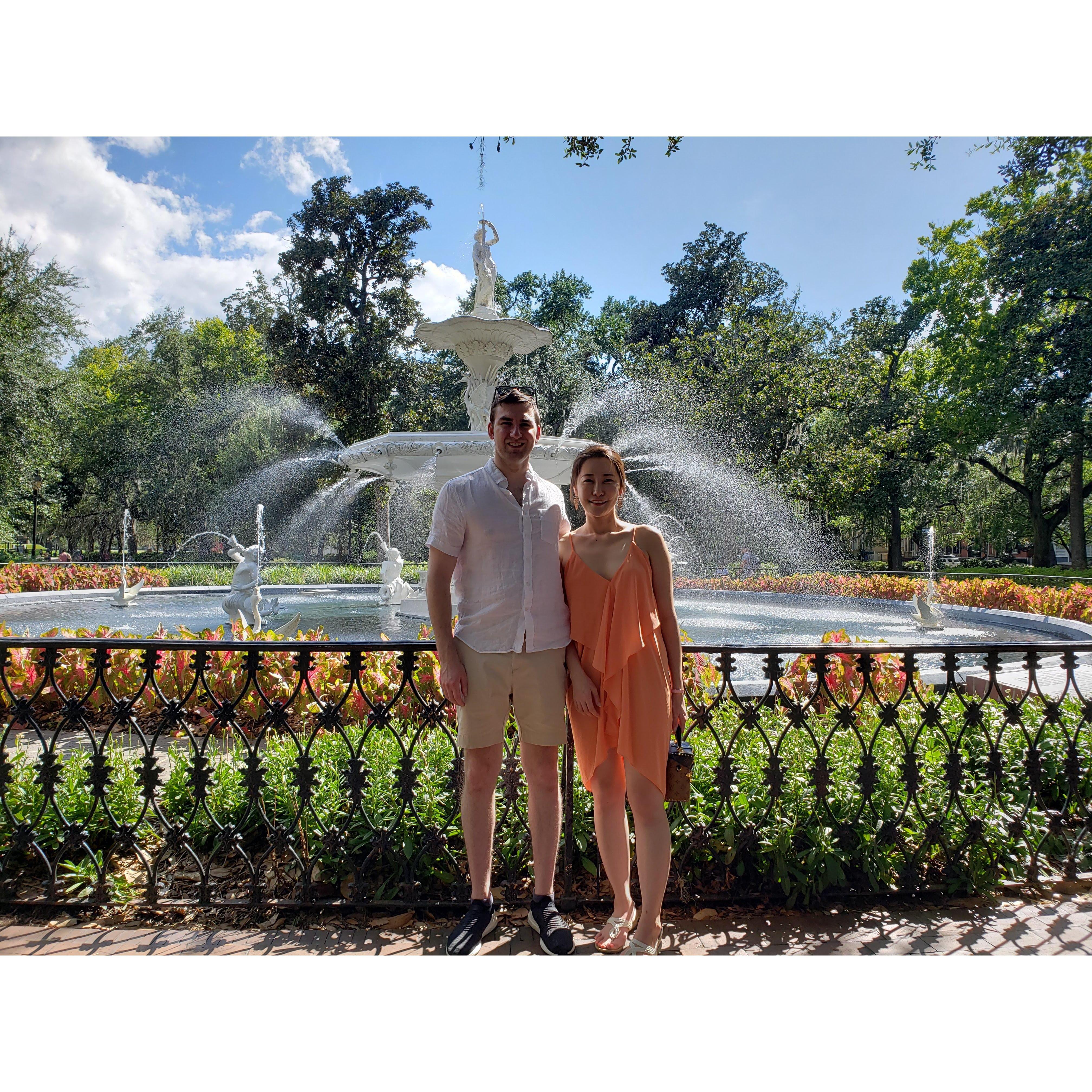 Forsyth Park Fountain in Savannah