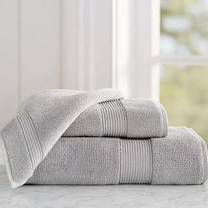 Aerospin™ Luxe Organic Hand Towel, Gray Mist