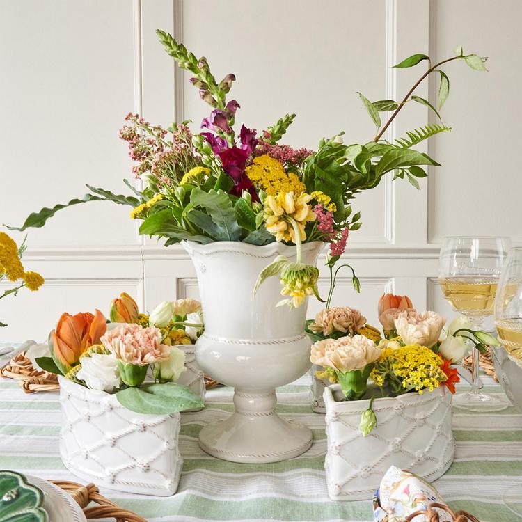 Juliska, Berry & Thread Petite Parterre Garden Half Circle Vase