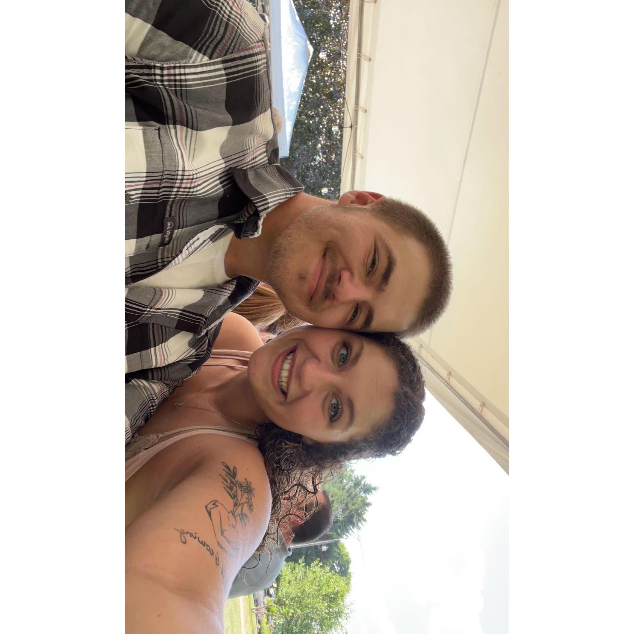 This was our official first picture together!