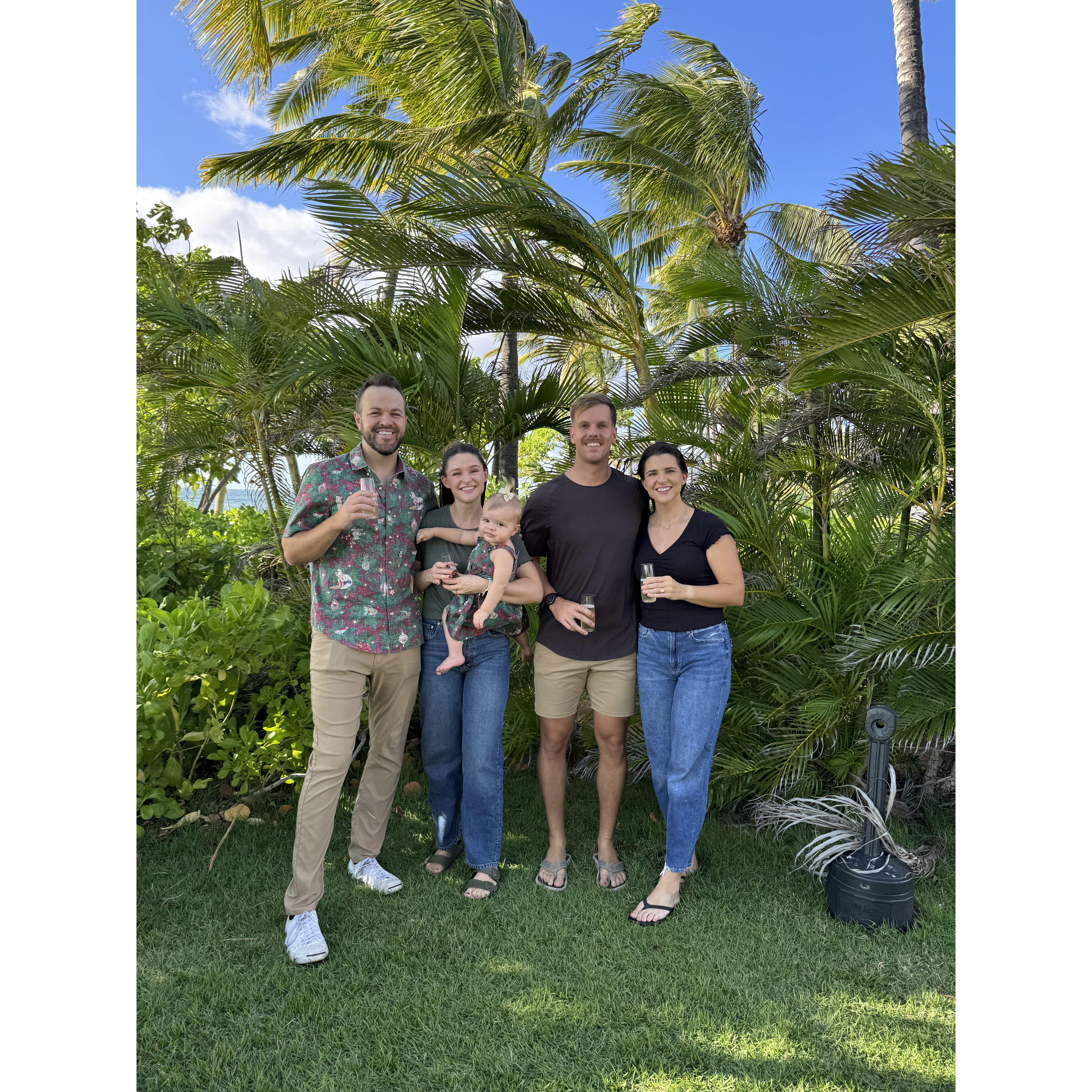 Behind the scenes proposal crew.