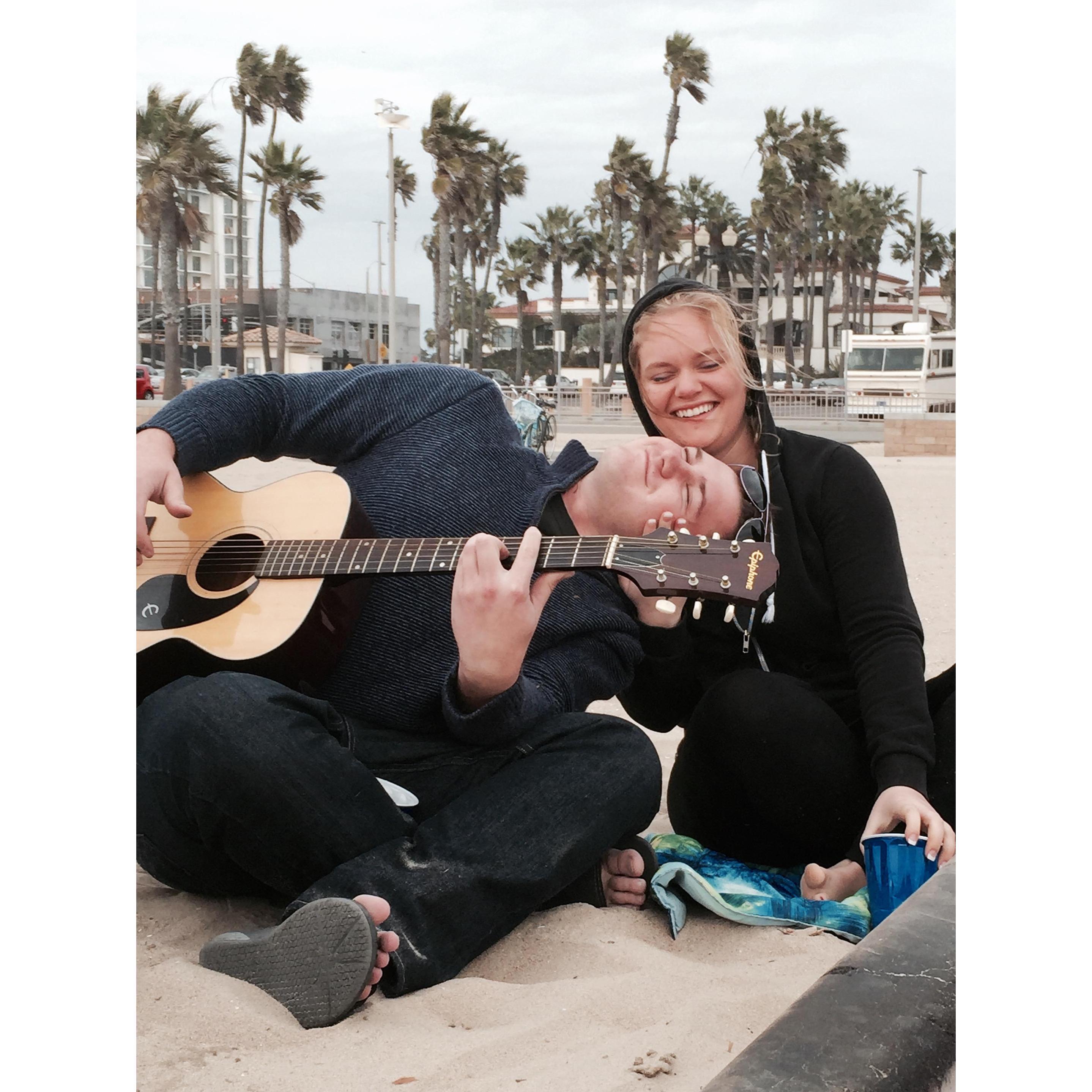 Kaitlyn's First Liskey family California trip 2015